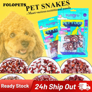 FOLOPETS 100g Pet Snack Dog Treats Pet Dog Treats Chicken Cheese Cube Beef Cube Beef Stick Dog Snack