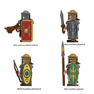 Ancient Warrior Assembly Block Figure Toy