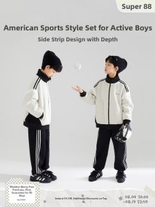 MUCMUKN | Boys Retro Casual Autumn Jacket Thick