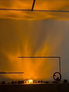 (พร้อมส่งจากไทย) โคมไฟคริสตัล LED แสงระลอกน้ำ ลายคลื่นน้ํา สําหรับตกแต่งบ้าน 16 สี โคมไฟรูปน้ํา ของขวัญวันเกิด ไฟตกแต่งห้องนอน