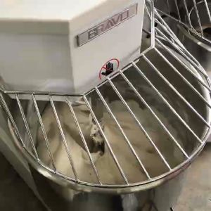 Spiral Mixer BRAVO 10–12KG (White) | Industrial Heavy Duty Dough Mixer For Bakery & Hotel