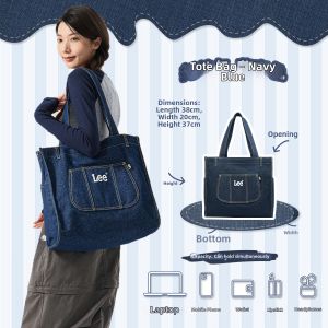 Lee | Jeans Tote Shoulder Bag Lightweight