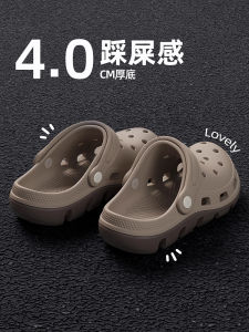 Mens Outdoor Hiking Water Shoes Summer New Style Beach Sandals Open-Toe Slip-On Breathable EVA Thong Slippers for Youth