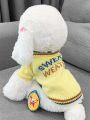 Autumn Winter Knitted Sweater for Dogs Cats Yorkie Pet Clothes Warm Woolen Yarn Teddy Pomeranian Bichon Puppy Pet Apparel. 