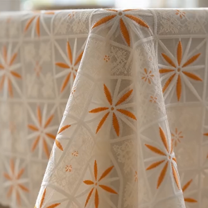 LACE PVC Tablecloth Table Cover Waterproof  Oilproof Mantel  Exquisite Table Cover Home/Hotel Decora