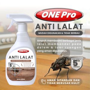 Spray Cairan Pembasmi Lalat | Pengusir Lalat | Lalat Rumah | Lalat Kandang | Lalat Hewan | Lalat Kebun | Lalat Pasar | Lalat Buah | Lalat Hijau | Lalat Hitam | 100% Super Ampuh | Isi 450ml