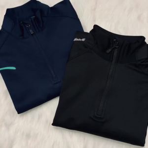Áo khoác nữ pullover golf sweater Eddie Bauer1/2 zip 100% polyester chất liệu co giãn có bigsize