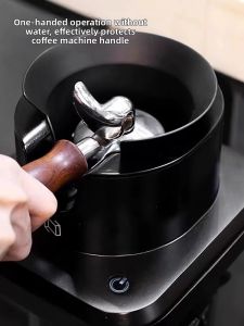 Automatic Hands-Free Coffee Portafilter Cleaner