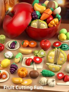 SIBEISI | Fruit & Vegetable Cutting Playset Toy