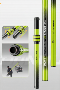 BENNUO | Ultra Lightweight and Hard Carbon Fiber Extra Large Retractable Landing Net