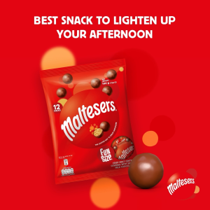 Maltesers Milk Chocolate Fun Size 144G Chocolate / Milky / Sharing