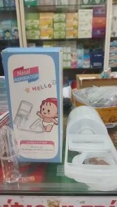 Dụng cụ hút mũi Nasal Aspirator kéo tay chính hãng - Chất liệu nhựa nguyên sinh  lực hút mạnh  an toàn cho bé mẹ an tâm