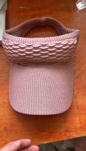 Summer Ponytail Baseball Caps Women Empty Top Tennis Golf Hats Outdoor Sun Visor Hat