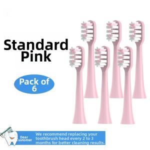 Universal Electric Toothbrush Heads Compatible with LEBOND LEBOOO Huawei HiLin Youshang Replacement Soft Bristles Deep Cleaning