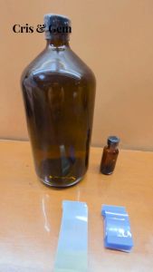 200pcs Shrink Wrap Plastic Packaging Shrinkable Plastic Sealer Cap for Glass Amber Bottle