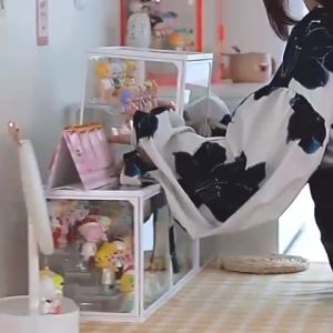 *SG Stock* ABS Glass Stackable Dustproof Mini Figures Collectibles Showcase Perfumes Storage Box Makeup Storage Rack Perfume Rack Perfumes Box Cosmetics Storage Box Nail Polish Storage Rack Perfumes Stand Perfumes Holder Toy Figures Displays Rack