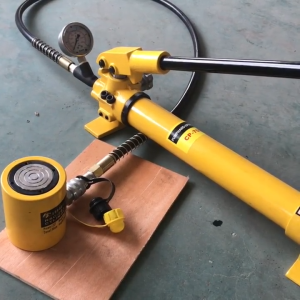 Bộ Kích Thủy Lực 10 Tấn Hành Trình 5cm Dalushan RSC-1050 & Bơm Tay CP-180 Chất Lượng Cao