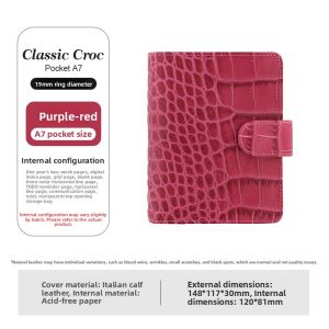 Filofax | Leather Personal Organizer Classic Croc Design