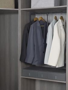 Adjustable Telescopic Wardrobe Rod
