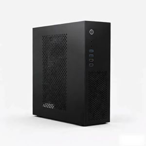 T.F.SKYWINDINTL | Vỏ Máy Tính HTPC Mini M-ATX 7.3L Khung Máy Tính Di Động Hỗ Trợ Nguồn 1U Bo Mạch Chủ 24x24 Vỏ Máy Tính Chơi Game