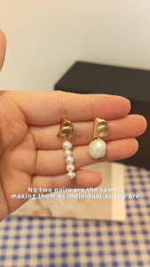 Moonrix Earring Charlotte Baroque Pearl Stud Earring