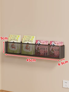 evesigar | Slim Simple Iron Book Organizer Storage Rack