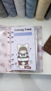 [6 ZIPLOCK] Paket Binder Menabung Daisy / Ring Warna A6 6 Ring (6 Lubang) Daisy Color Ring