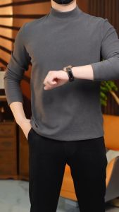 Áo giữ nhiệt lót nỉ nam nữ dài tay Áo thun giữ nhiệt cổ tròn thu đông co dãn 4 chiều AGN03 - MINHSTORE66