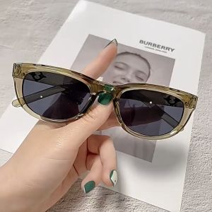 *Ready Stock*Vintage Oval Cat Eye Sunglasses Women Luxury Fashion Sunglasses Sun Glasses UV400 Eyeglass Summer Sun Protection And UV Protection Glasses Cermin Mata Hitam太阳镜