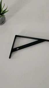CHS High Quality Wall Triangle Bracket Angle Bracket Heavy Duty Shelf Bracketre L-BAR 4 SIZES 3 COLORS