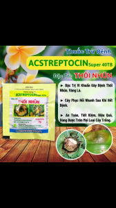 AC Thối Nhũn Gói 5g - ACSTREPTOCIN super 40TB Gói 5g - Hỗ Trợ Trị Thối Nhũn Trên Cây Trồng