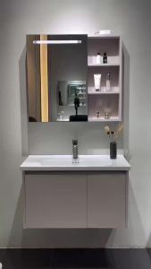 [OKLIFE®]SUS 304 Stainless Steel Bathroom Smart Mirror Cabinet Set Bathroom Dresser Set Large capacity and multi-size