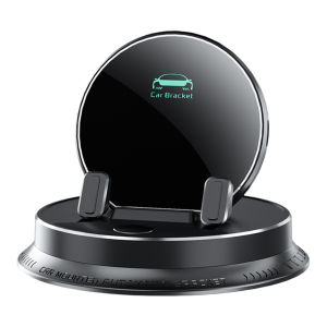 Durable Car Phone Holder with 360 Degree Rotatable Dashboard Mount for Secure Fit and Easy Viewing in Car Interior