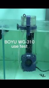 BOYU Protein Splitter Water Protein Skimmer Pump100-150L Marine Saltwater Aquarium Accessories 220V WG-308 6W / WG-310 8W