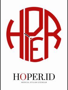 Hoper - Kacamata Cat Eye 11808 Lensa Normal Minus Antiradiasi Blueray Photocromik Premium Wanita
