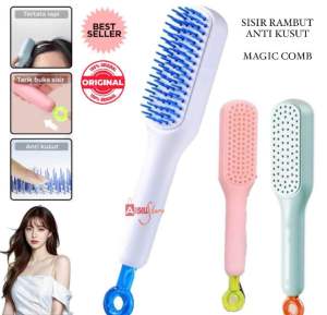 (BISA COD) PROMO Sisir Rambut Anti Kusut / Magic Comb / Sisir Teleskopik / Sisir Tarik / Sisir Ajaib / Sisir Anti Rontok / Sisir Portable