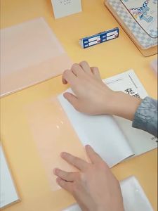 M&G | Transparent Waterproof Thick Book Cover A4 Large Size