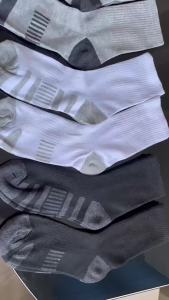 10/20/30 Pairs Mens Outdoor Sports Socks Anti Odor Absorbing Breathable Cotton Invisible Running Casual Socks for Basketball