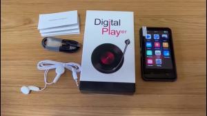 MP4 Player Bluetooth 4.0 Inch Touch Screen HiFi Lossless Music Sports MP3 Walkman Voice Recorder Mp4 Video Player with Speaker