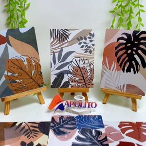 HIASAN DINDING DAUN ABSTRAK MONSTERA PAJANGAN DINDING DAUN WALL DECOR DAUN DEKORASI BUNGA MONSTERA