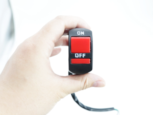 🎁[ Buy and give ] LED Spotlight Modification Switch Far and Near 3 Way Three Line Headlight Switch Mini Drivin