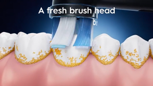 Oral-B iO Electric Toothbrush Brush Head 1 box/4pcs Gentle Cleaning Teeth Clean Oral Care Ultimate Clean