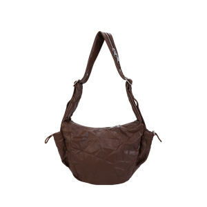 vaoper | Large Capacity Everyday Commute Hobo Bag Tanned Leather