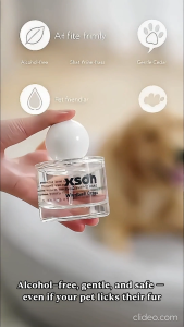 FUREVER365 | Pet Perfume Spray for Cat Dog | Nourishing Anti-Odour Fresh Fragrance Grooming Mist (50ml)