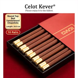 Luxury Colored Household Wooden Chopsticks