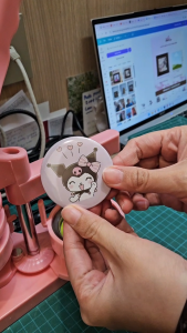 【Mach Photo】Customised 58mm Round Badge with Pin Custom Photo Logo Name Design Event Party School Club Door Gifts