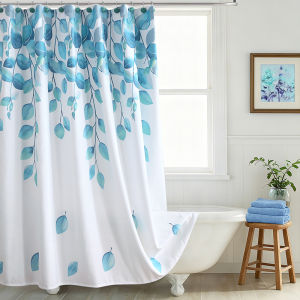 DAISHI | Soft 3D European Style Waterproof and Mold Resistant Bath Curtain