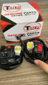 สวิทช์แฮนด์ Benelli TNT 250 ประกับแฮนด์ เบเนลลี่ ทีเอ็นที 250 ข้างซ้าย+ข้างขวา สวิทช์แฮนด์ ไฟผ่าหมาก สวิทซ์แฮนด์สีดำ สวิตช์ไฟประกับแฮนด์ อะไหล่อย่างดี