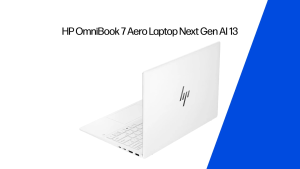 HP OmniBook 7 Aero Next Gen AI PC 13" Laptop | Ryzen 7 | AMD Radeon 860M | Ryzen AI 50 NPU TOPS | IPS 1920x1200 | Win11