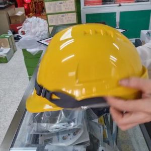 หมวกนิรภัย PANGOLIN รุ่น 8001-S4 ชนิดรองในปรับเลื่อนสายรัดคาง 4 จุด หมวกมาตรฐาน มอก. CE (หมวกเซฟตี้)